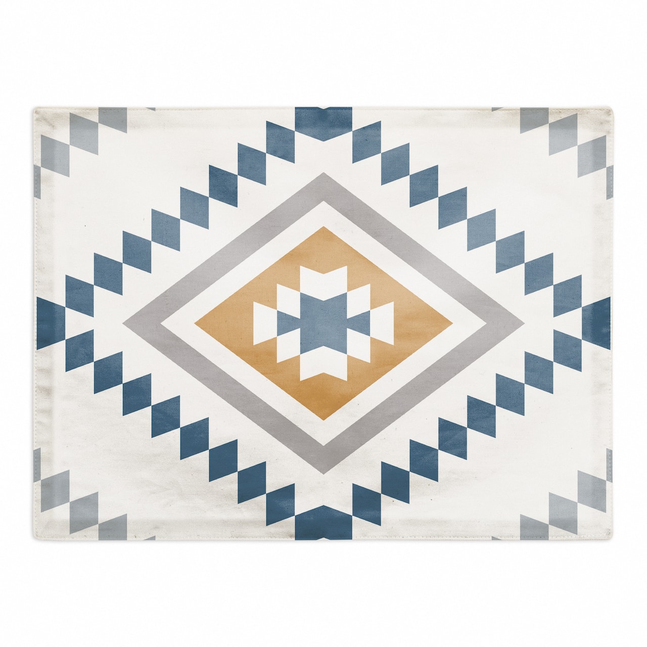 Southwest Diamond Pattern 18" x 14" Cotton Twill Placemat